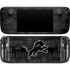NFL Detroit Lions Black & White Steam Deck Handheld Gaming Computer Skin